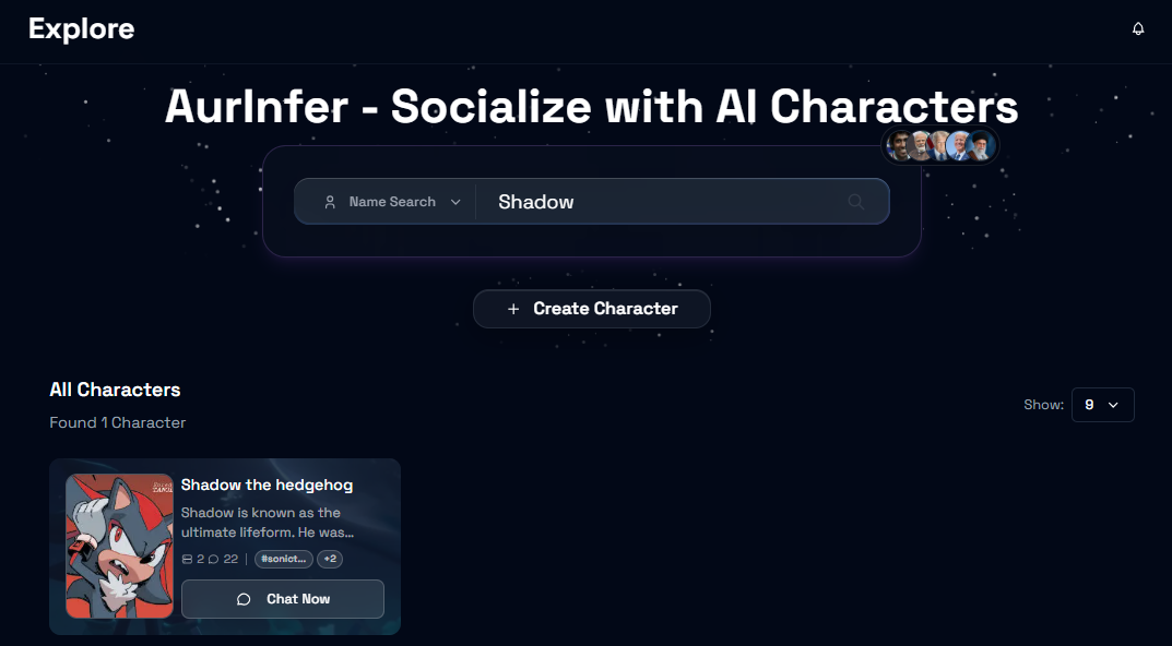 AurInfer Search Result Example